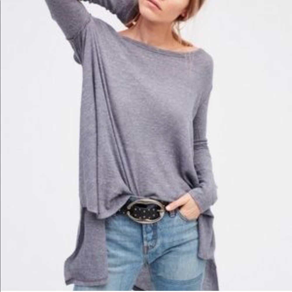 Free People Asymmetrical Thermal Tunic